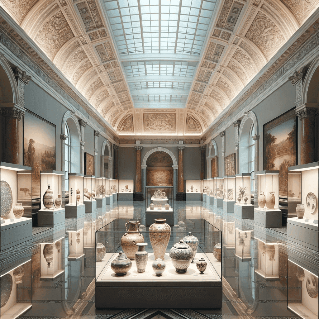 intérieur Musée national Adrien Dubouché